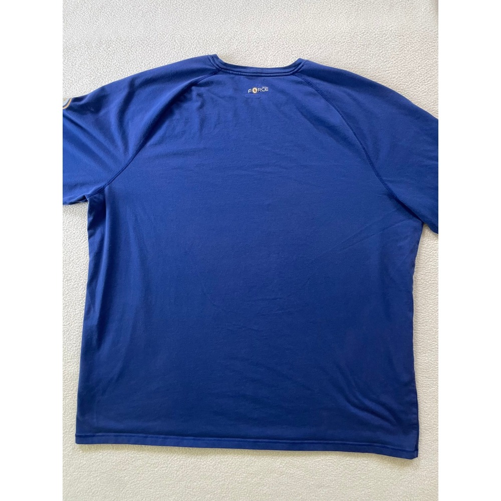 Carhartt Mens 3XL Long Sleeve T-Shirt Blue Force Relaxed Fit Graphic Sleeve - Picture 14 of 14
